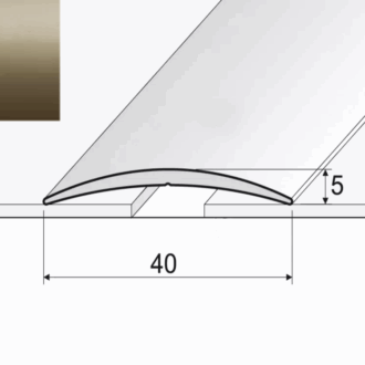 Prechodový profil a13 šampaň 2