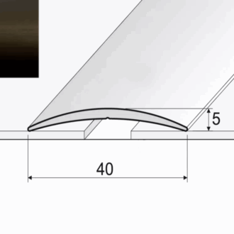Prechodový profil a13 bronz 0