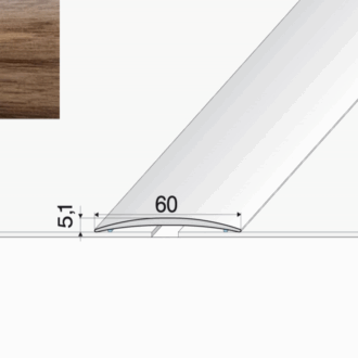 Prechodový profil a70 merbau 1m