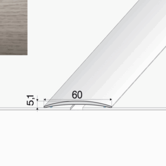 Prechodový profil a70 dub tabacco 1m