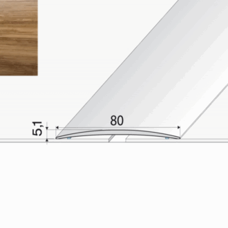 Prechodový profil a71 dub 2m