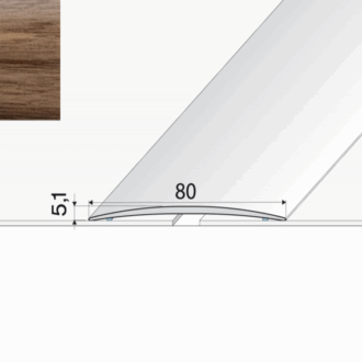 Prechodový profil a71 merbau 1m