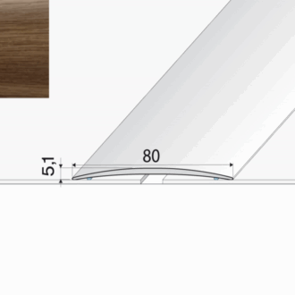 Prechodový profil a71 orech chile 1m