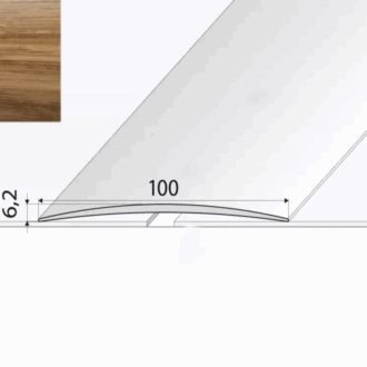Prechodový profil a72 dub 1m