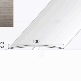 Prechodový profil a72 dub tabacco 1m