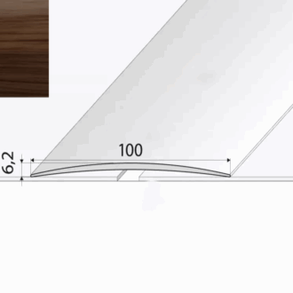 Prechodový profil a72 frézia 1m