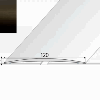 Prechodový profil a73 bronz 1m