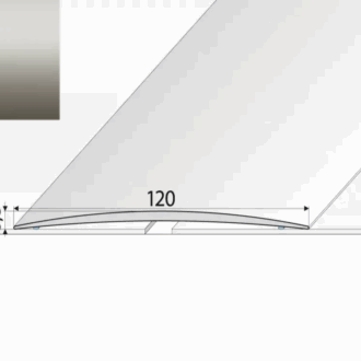 Prechodový profil a73 inox 2m