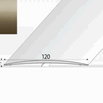 Prechodový profil a73 šampaň 1m