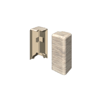 Roh vonkajší egger e34 dub jaseň šedý 6cm