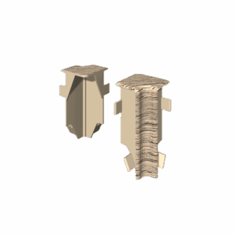 Roh vnútorný egger e36 dub šedo hnedý 6cm