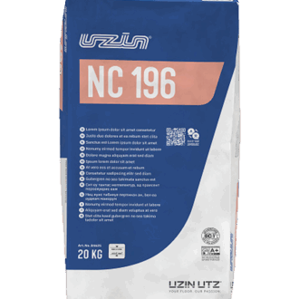 Uzin nc196 cementová nivelizačná stierka balenie 25kg
