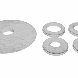 Radiátorová rozeta d138 15-18-22 mm