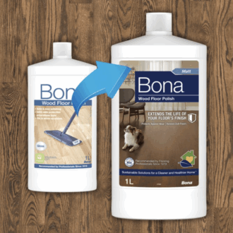 Bona polish leštenka na drevené parkety mat 1l balenie