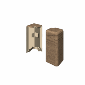 Roh vonkajší egger e54 orech svetlohnedý 6cm