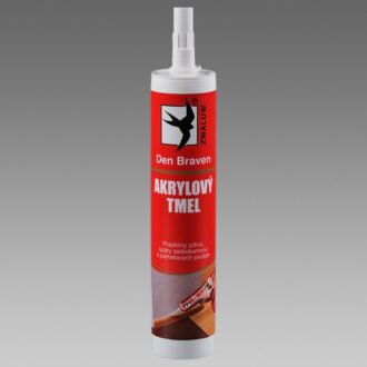 Den braven akrylový tmel 280ml cierny