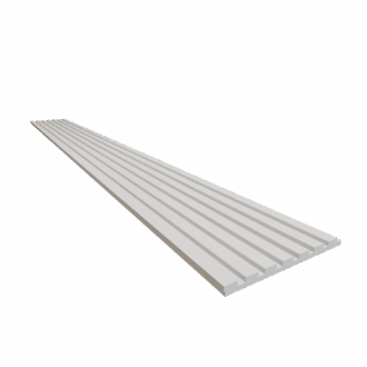 Dekoračný panel 3d fólia biela + biela