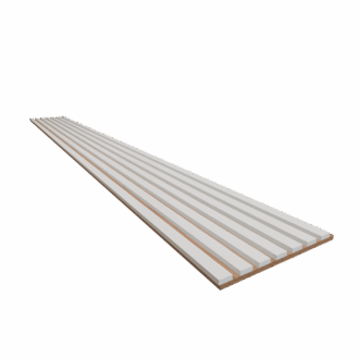 Dekoračný panel 3d fólia biela + dub jesenný