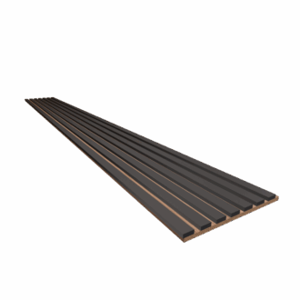 Dekoračný panel 3d fólia čierna + dub jesenný