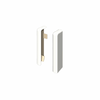 Ukončenie ľ a p egger e00 biela 6cm