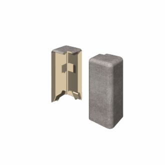 Roh vonkajší egger e58 kamenná šedá 6cm