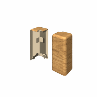 Roh vonkajší egger e51 dub caramel 6cm