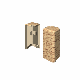 Roh vonkajší egger e47 dub natural 6cm