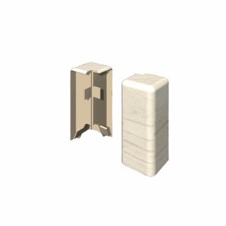 Roh vonkajší egger e32 dub šedomodrý 6cm