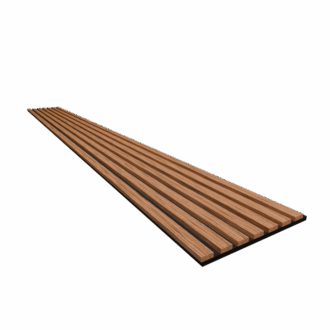 Dekoračný panel 3d fólia + filc dub jesenný + čierna