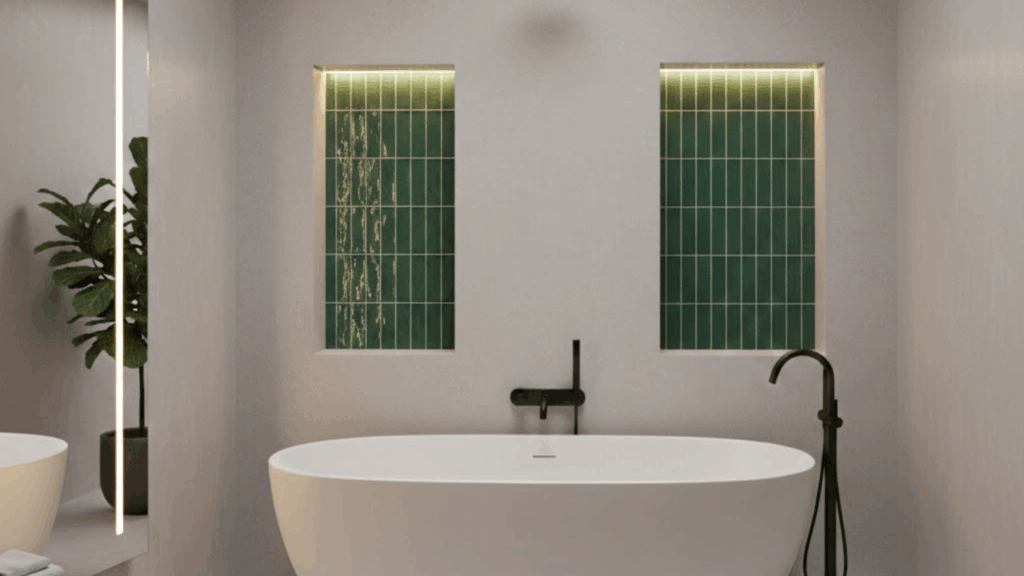 Môže ísť dekoratívna stierka do kúpeľne? Môže ísť dekoratívna stierka do kúpeľne?