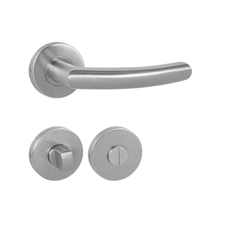 Kľučka na dvere nero r wc kl/kl nerez Kľučka na dvere nero r wc kl/kl nerez