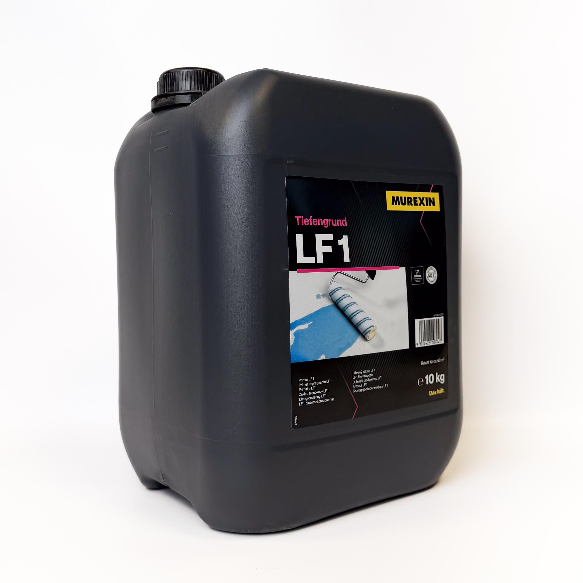 Penetračný náter Murexin Hĺbkový základ LF1, 10 kg, disperzný, na savý podklad Penetračný náter Murexin Hĺbkový základ LF1