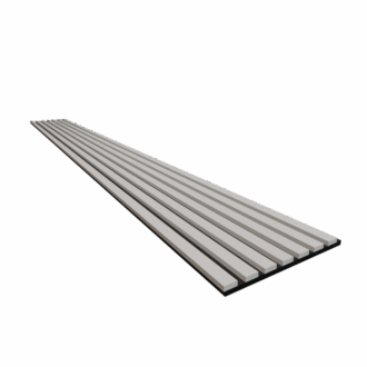 Dekoračný panel 3d cpl + filc perleťová sivá + čierna