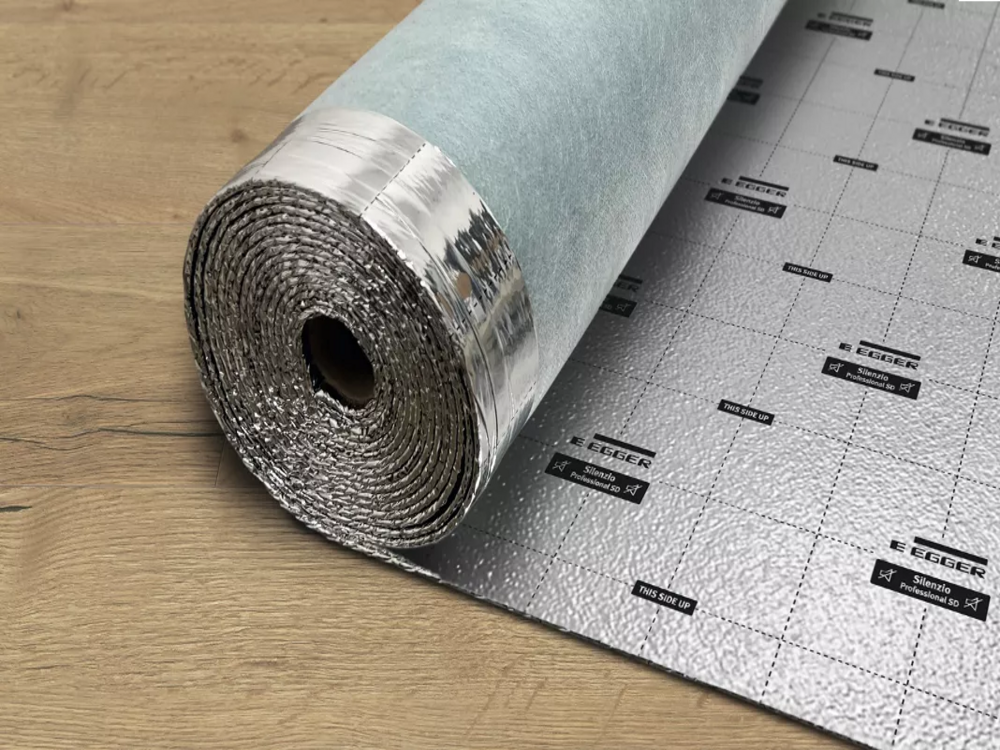 Podložka egger silenzio profesional s integrovanou parozábranou Podložka egger silenzio profesional s integrovanou parozábranou