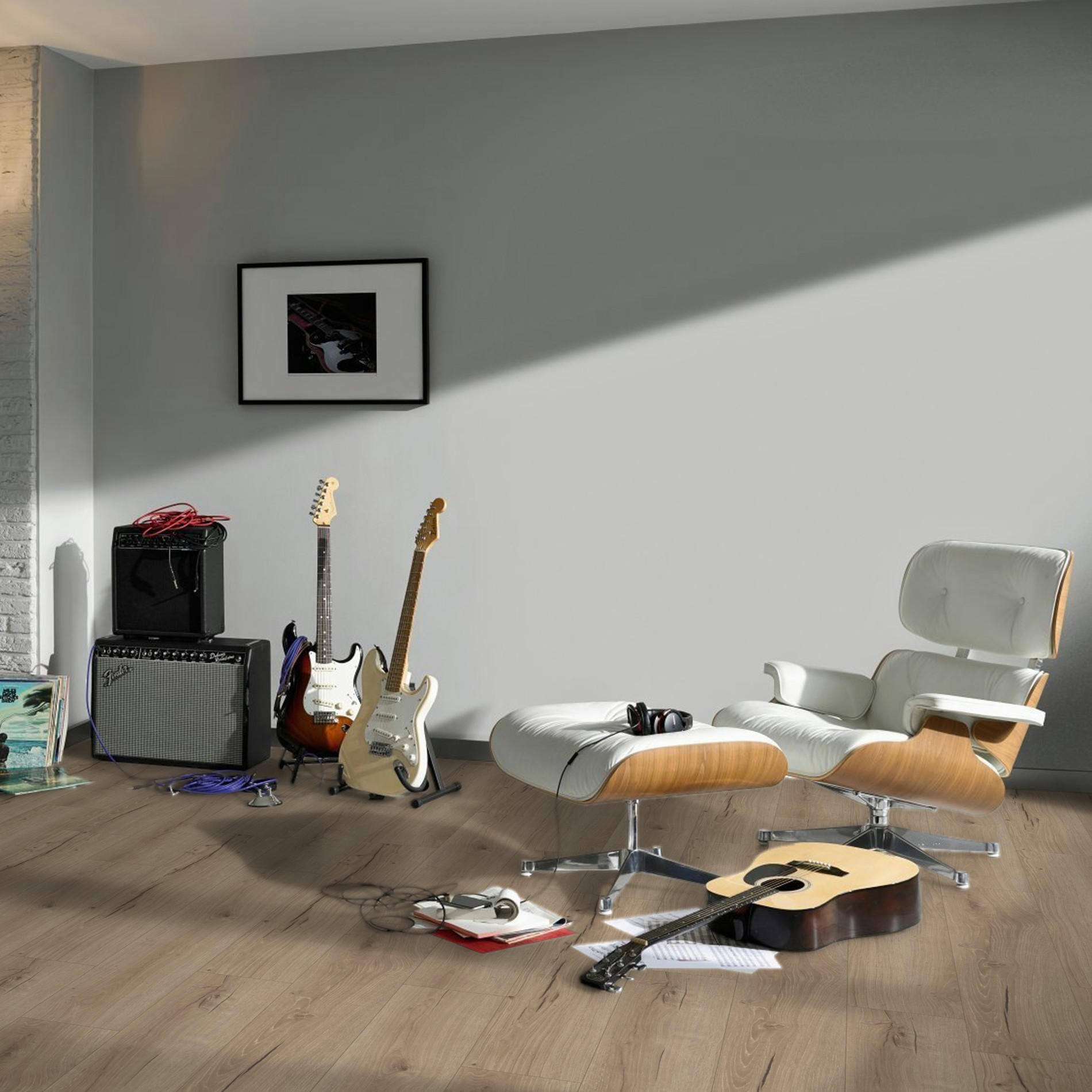 Vinyl Parador Classic 2025 Dub Cambridge Taupe kartáčovaná štruktúra široká lamela 4V, 1748875 - Image 11