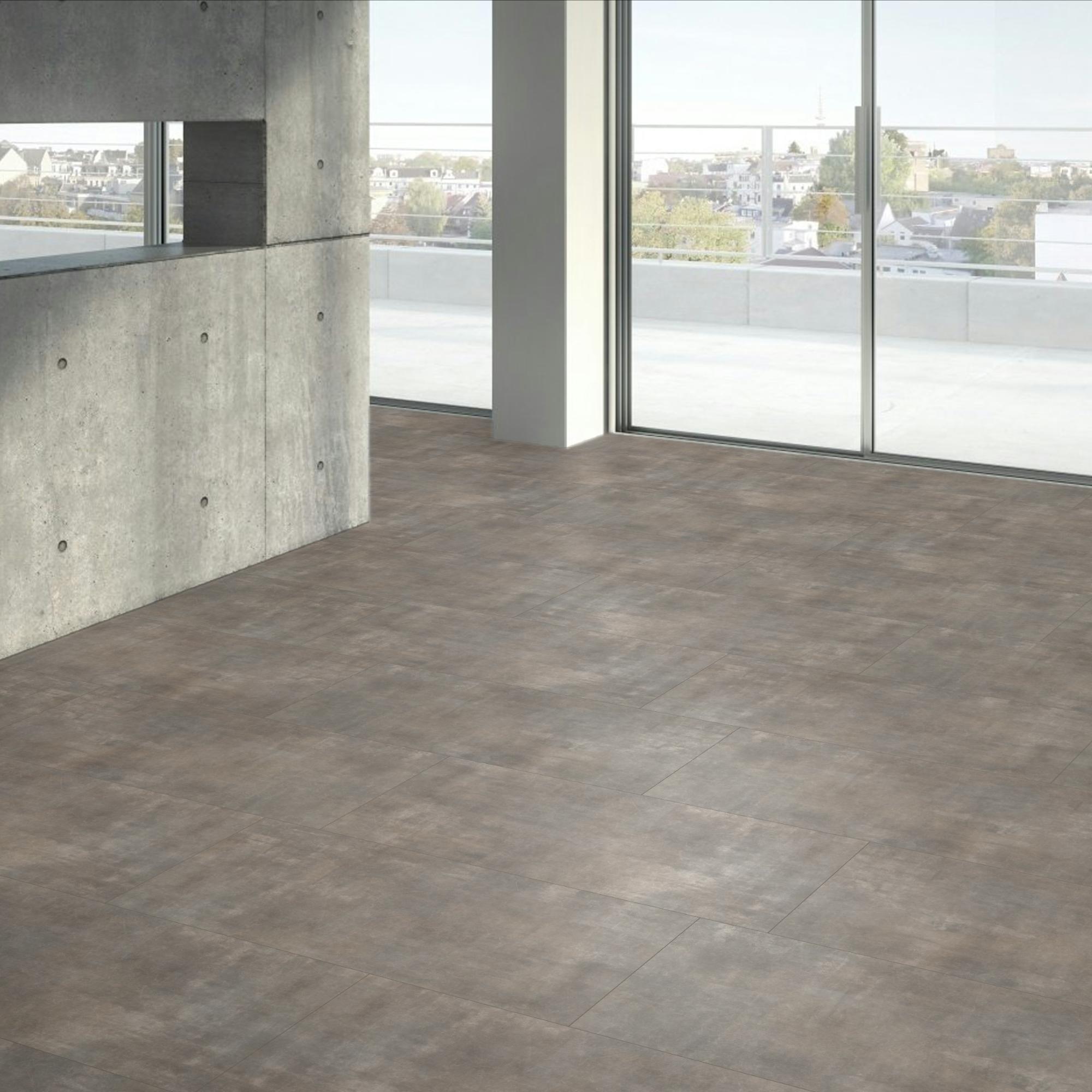 Vinyl Parador Trendtime 5 Minerál sivý minerálna štruktúra nadrozmerná dlažba 4V, 1750855 914