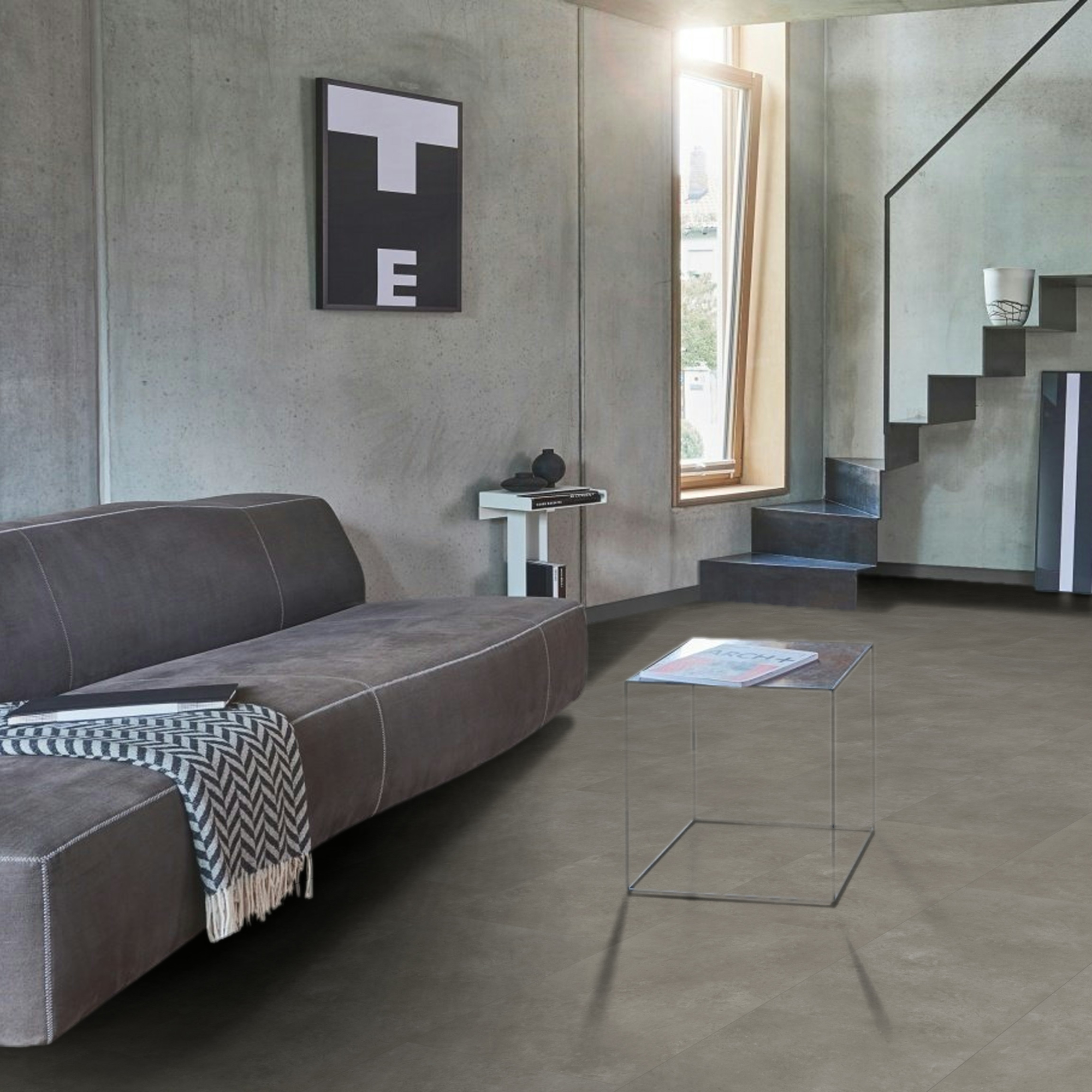 Vinyl Parador Trendtime 5 Kameň Trafalgar svetlo sivý minerálna štruktúra nadrozmerná dlažba 4V, 1750858 Vinyl Parador Trendtime 5 Kameň Trafalgar svetlo sivý minerálna štruktúra nadrozmerná dlažba 4V, 1750858 - Image 11