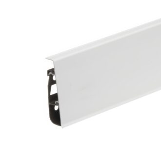 Lišta soklová PVC Cezar Hi Line PRESTIGE 75 Biela Matná (RAL 9003) 75x22x2500 mm