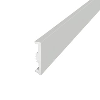 Lišta soklová HDPS Arbiton STIQ XL ST810 Svetlo-sivá 271 80x15x2200 mm